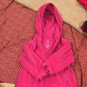 Baby Gap Pink Velour zip up
